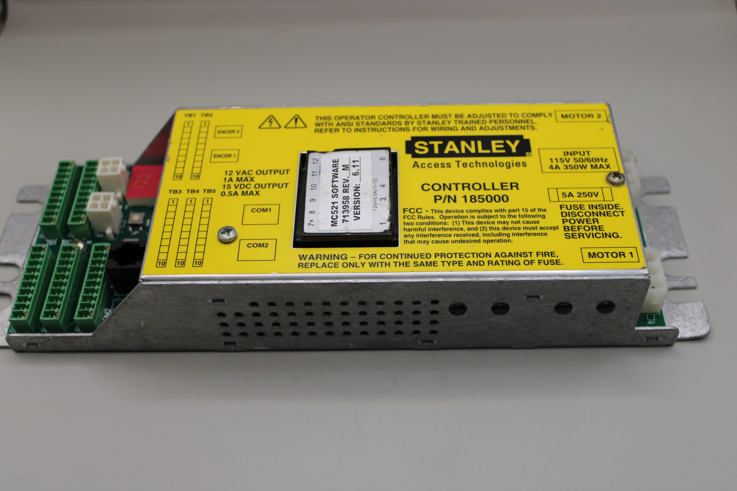 18 - Stanley MC521 Control Image